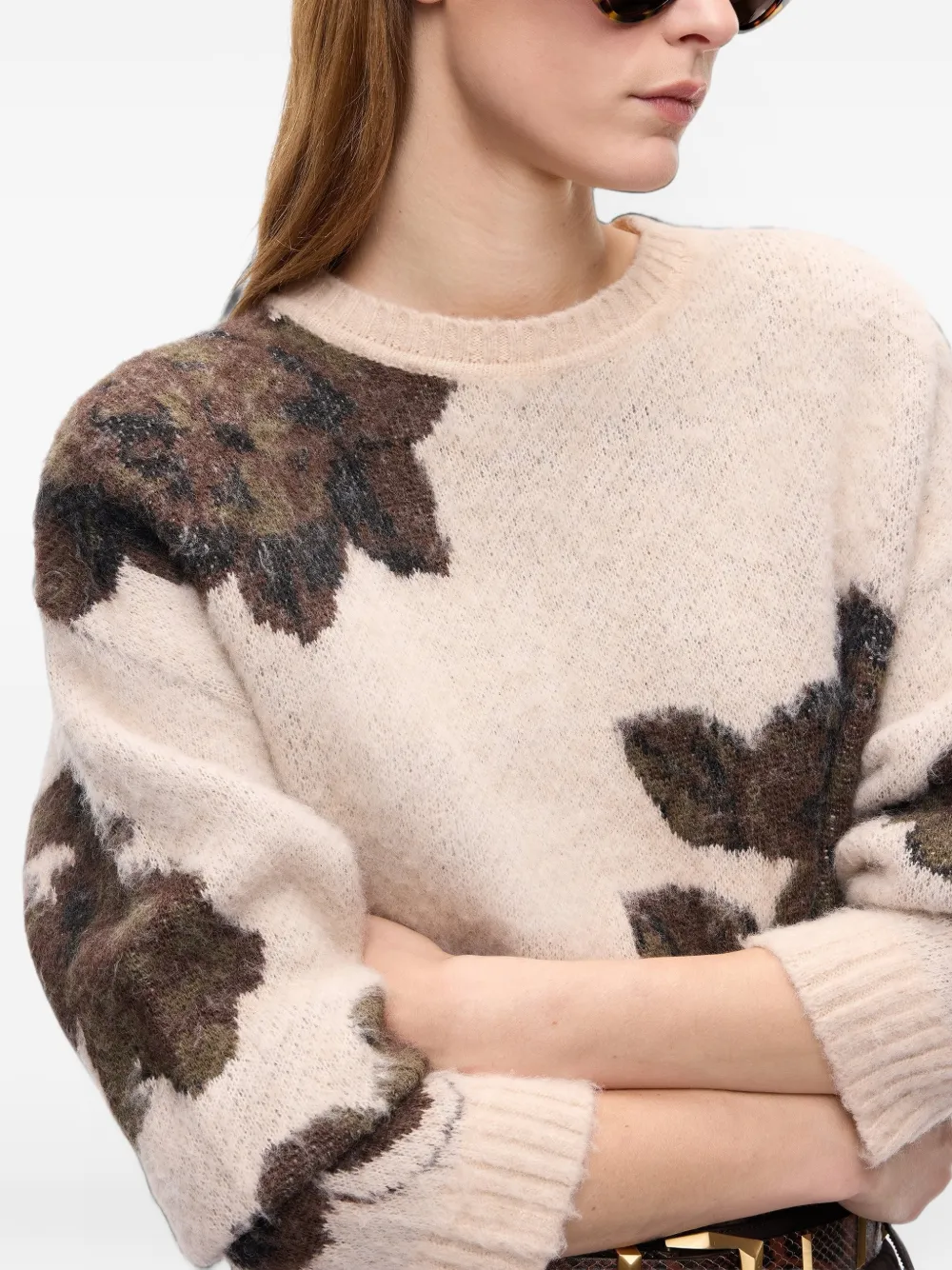 PINKO Gebreide trui Beige