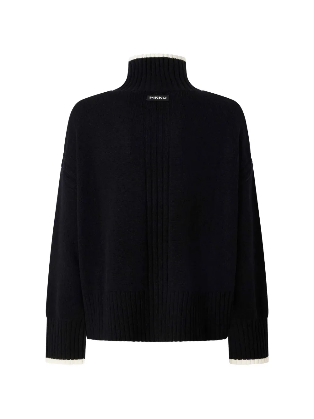 PINKO Coltrui met contrasterende afwerking Zwart