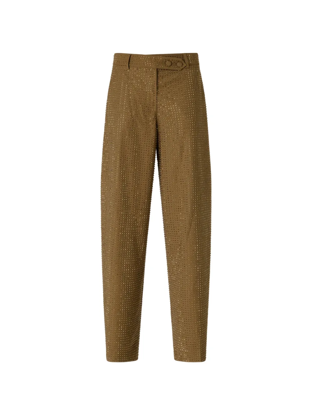 PINKO Pantalon verfraaid met stras Beige