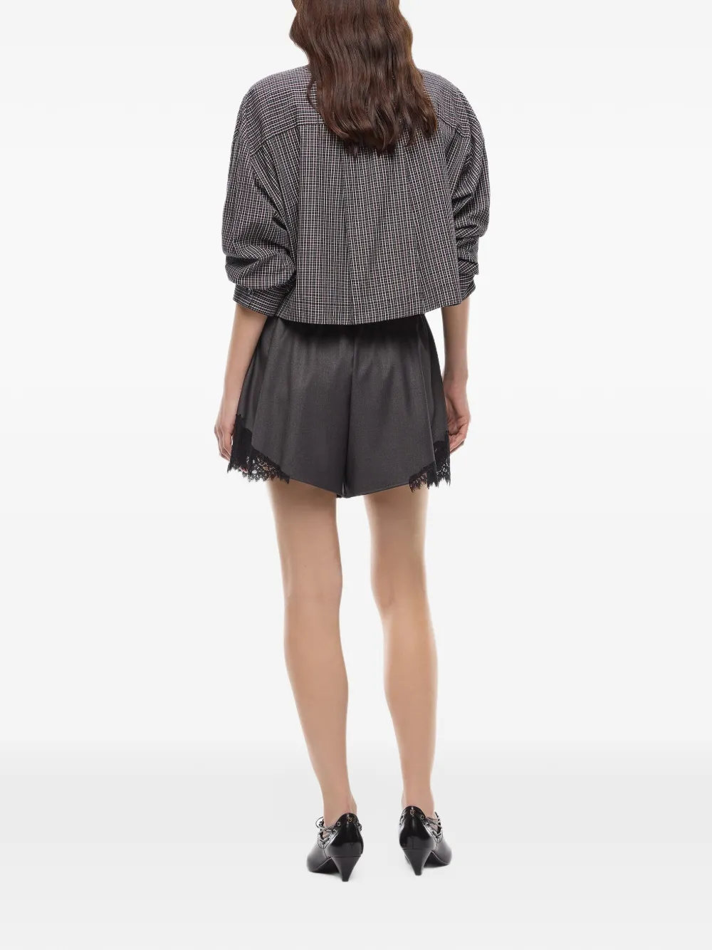 PINKO Shorts met trekkoord Grijs