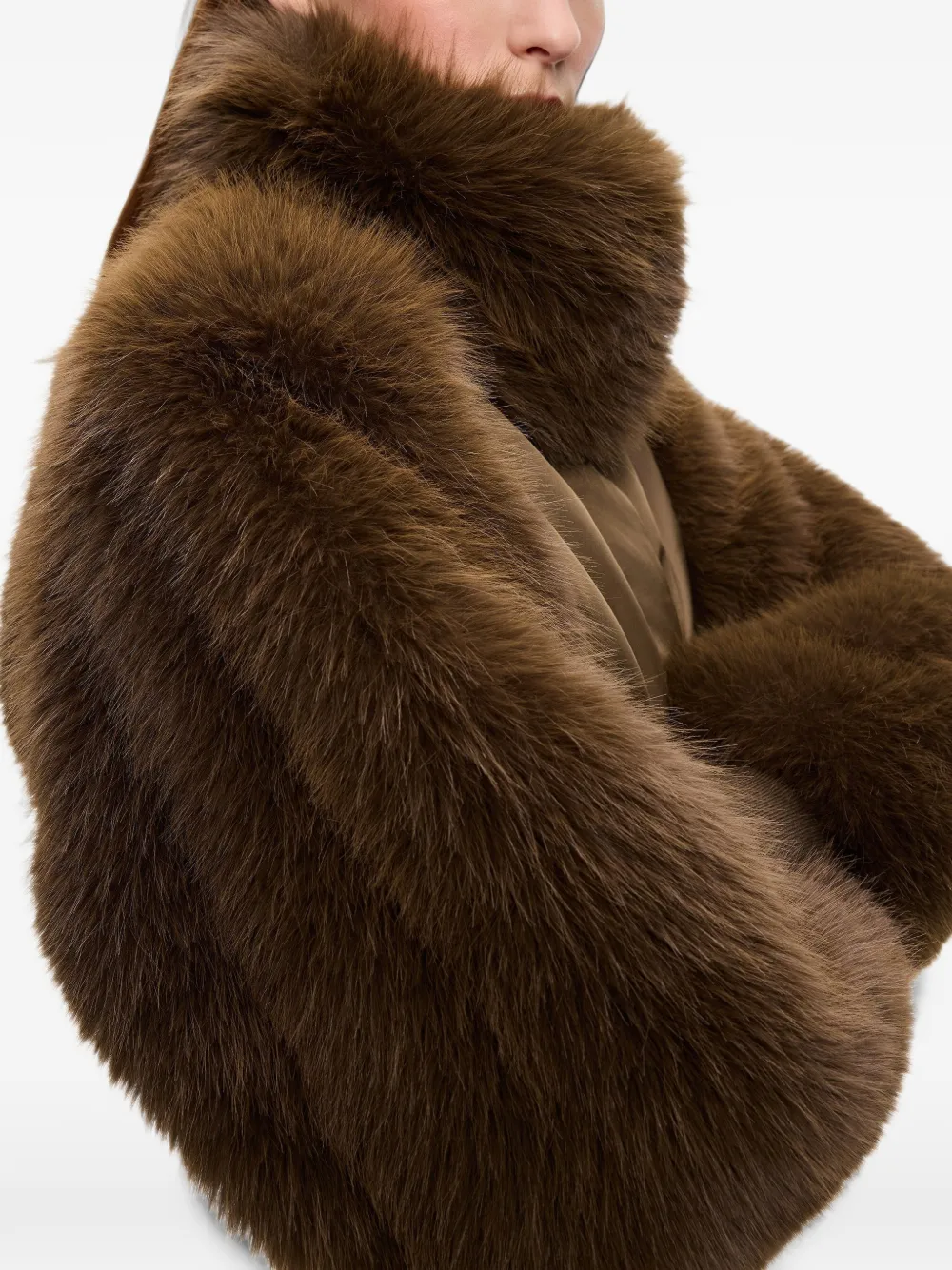 PINKO Jack met vlakken Bruin