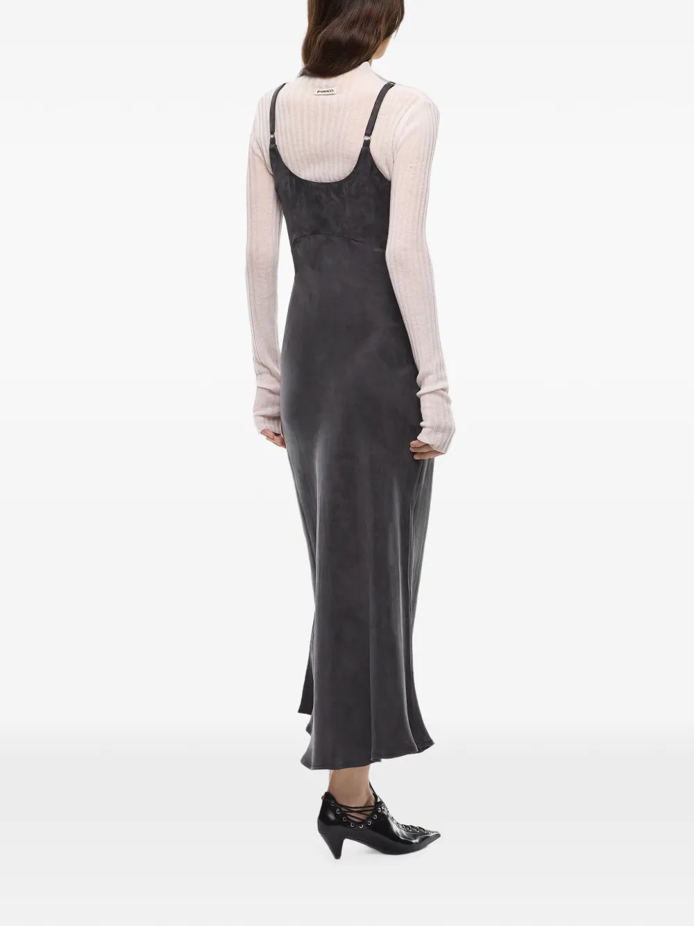 PINKO Onderjurk met V-hals Grijs