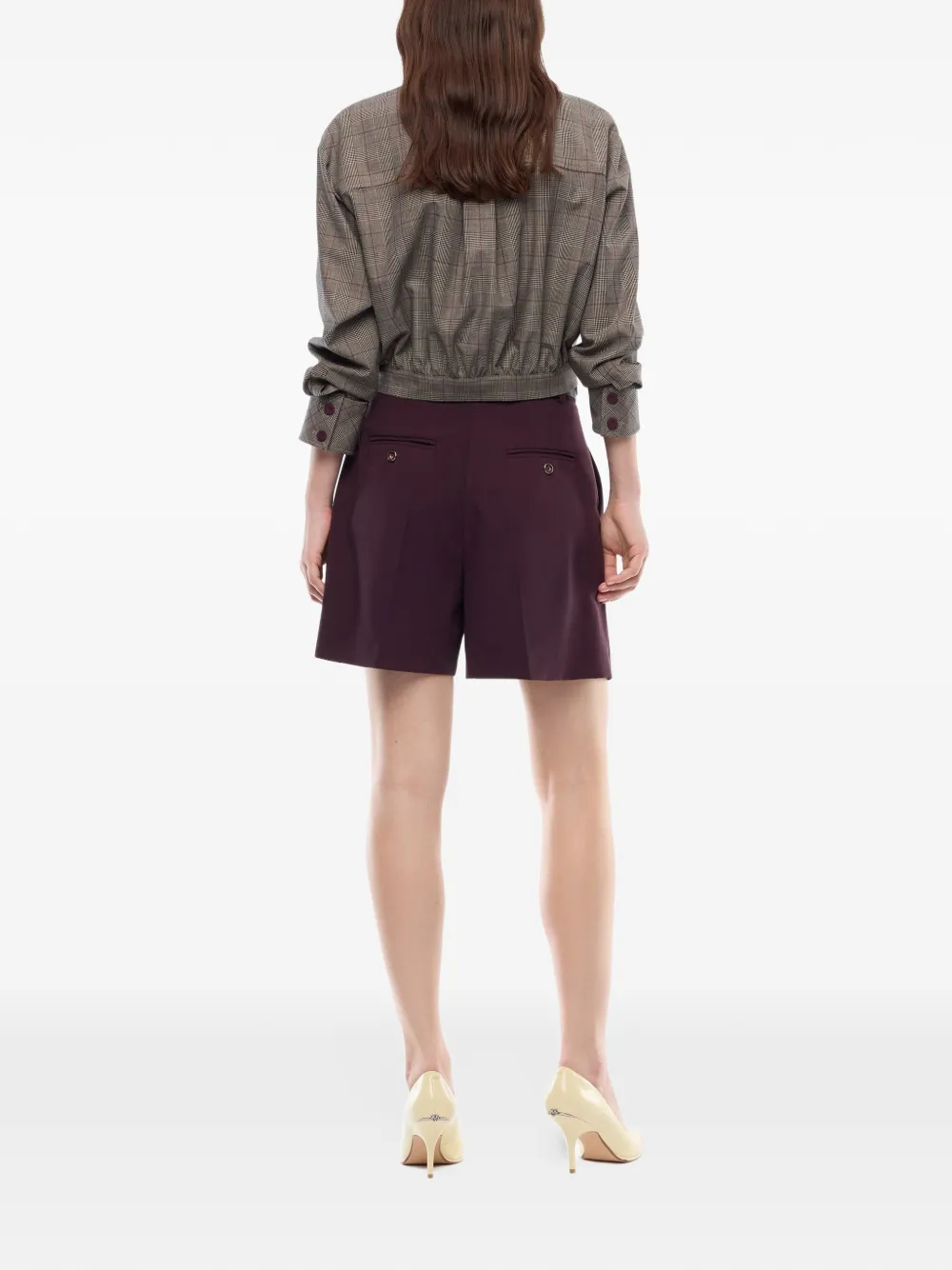 PINKO High waist shorts Rood
