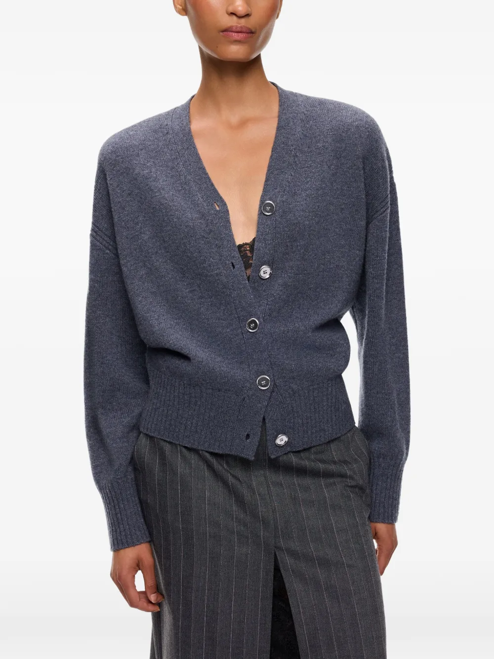 PINKO Vest met V-hals Grijs