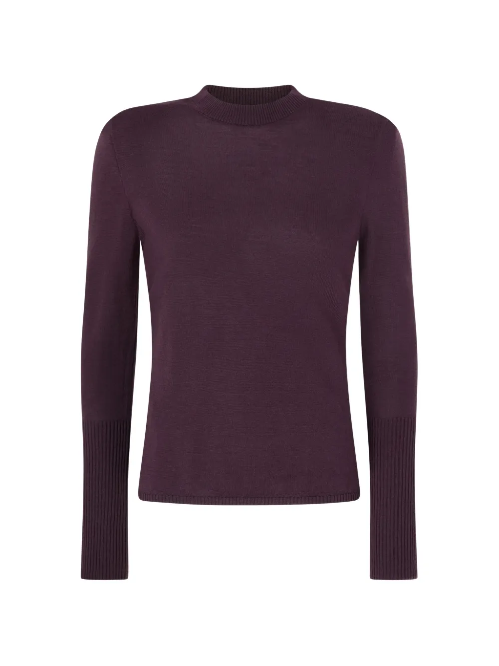 PINKO merino-wool sweater with removable shoulder pads - Viola