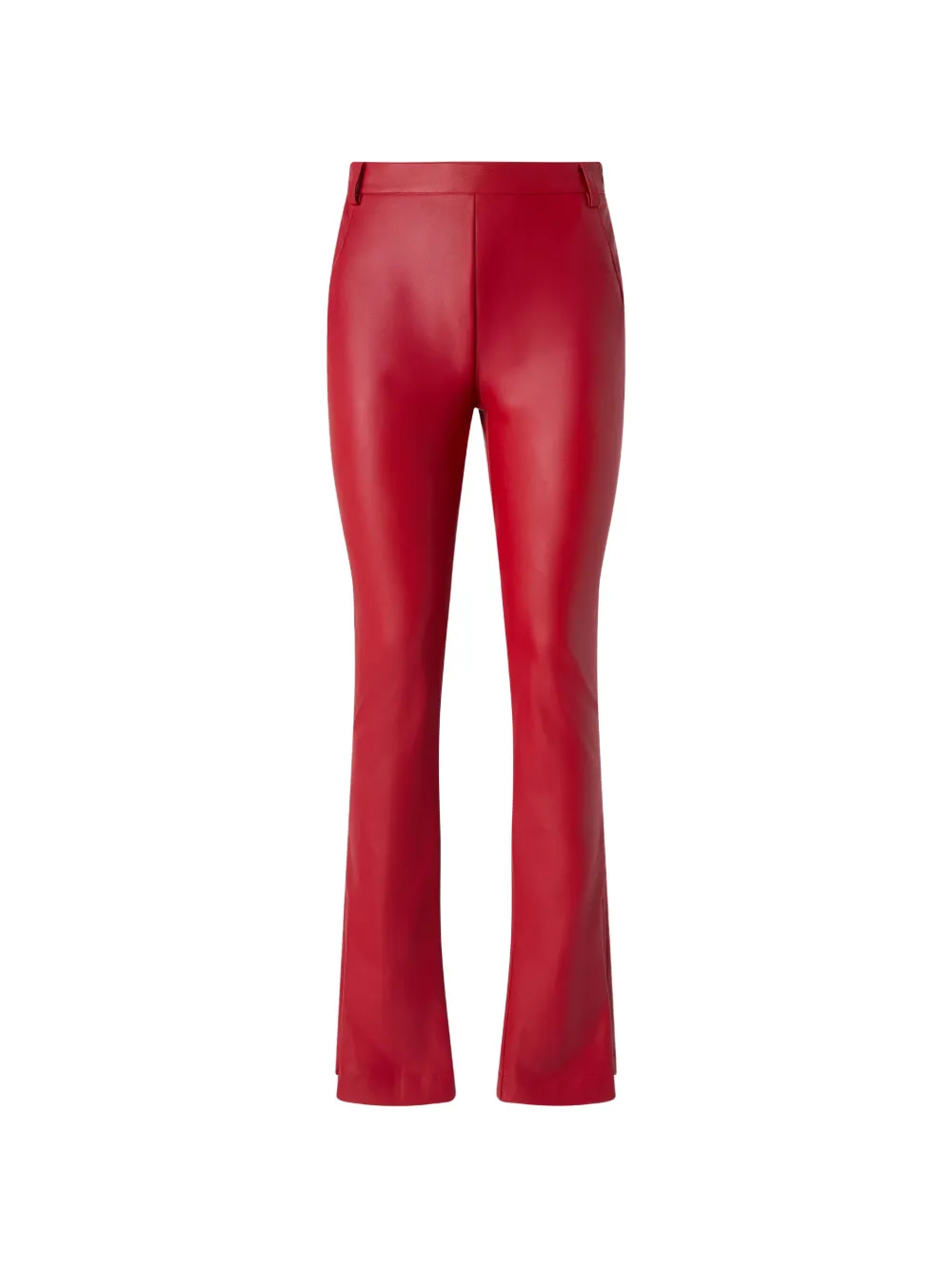 PINKO Schlaghose mit Glanz - Rot
