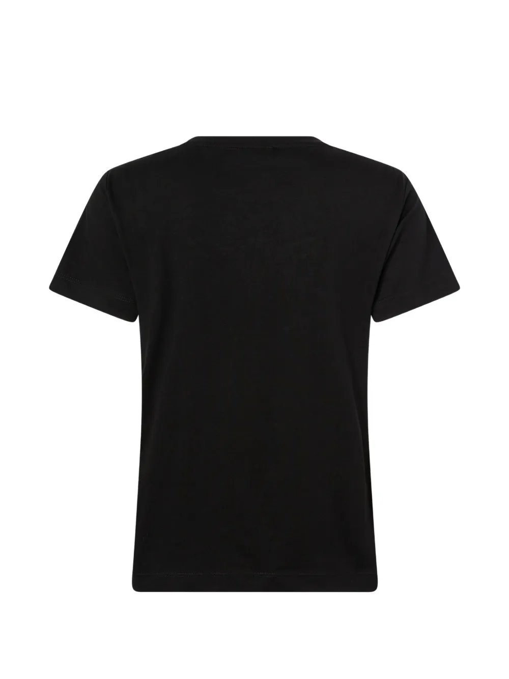 PINKO T-shirt met Love Birds borduurwerk Zwart