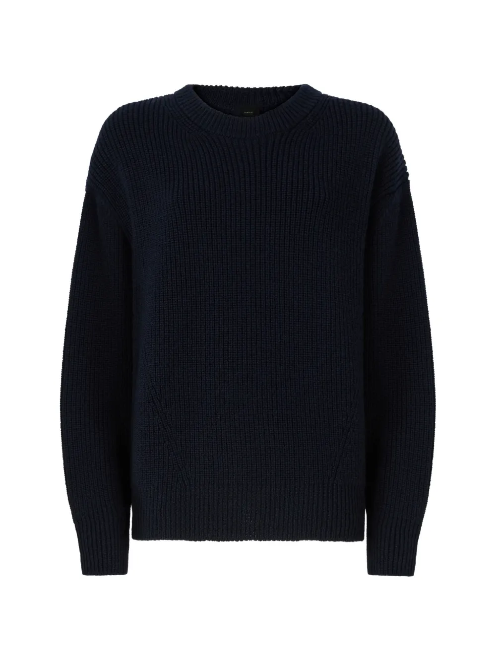 PINKO Gerippter Strickpullover - Blau