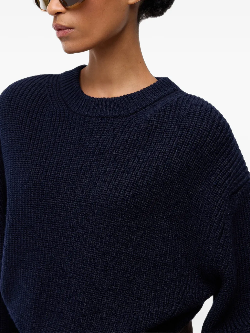 PINKO Ribgebreide trui Blauw