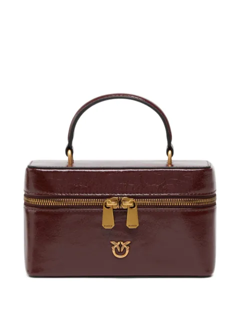 PINKO small crossbody bag in glossy leather