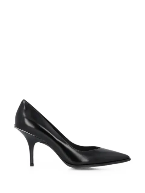 PINKO logo-plaque pointed-toe pumps