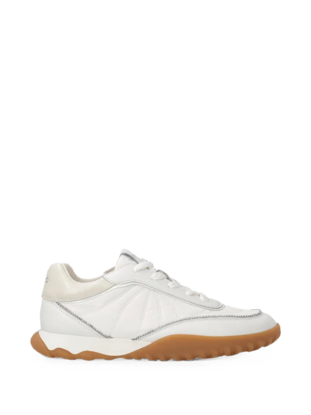 PINKO Sneakers verfraaid met kristallen Wit