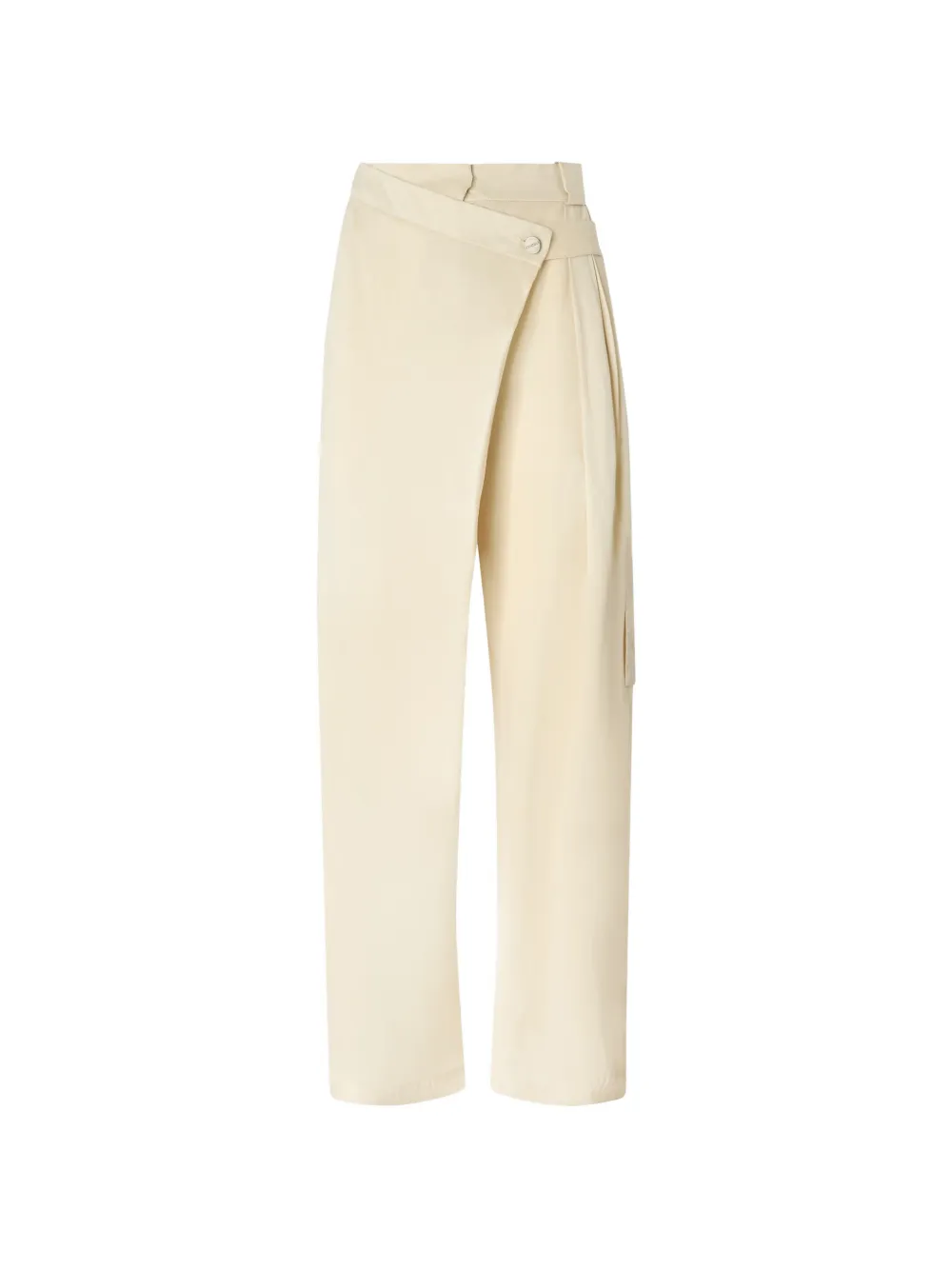 PINKO carrot-fit wrap trousers - Toni neutri