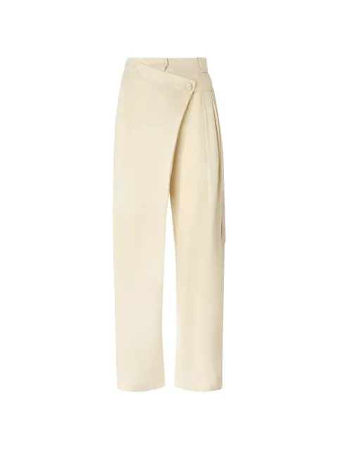 PINKO carrot-fit wrap trousers