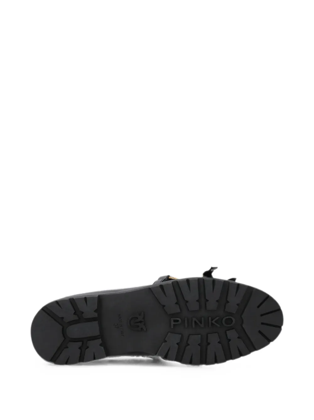 PINKO Loafers met franje en studs Zwart