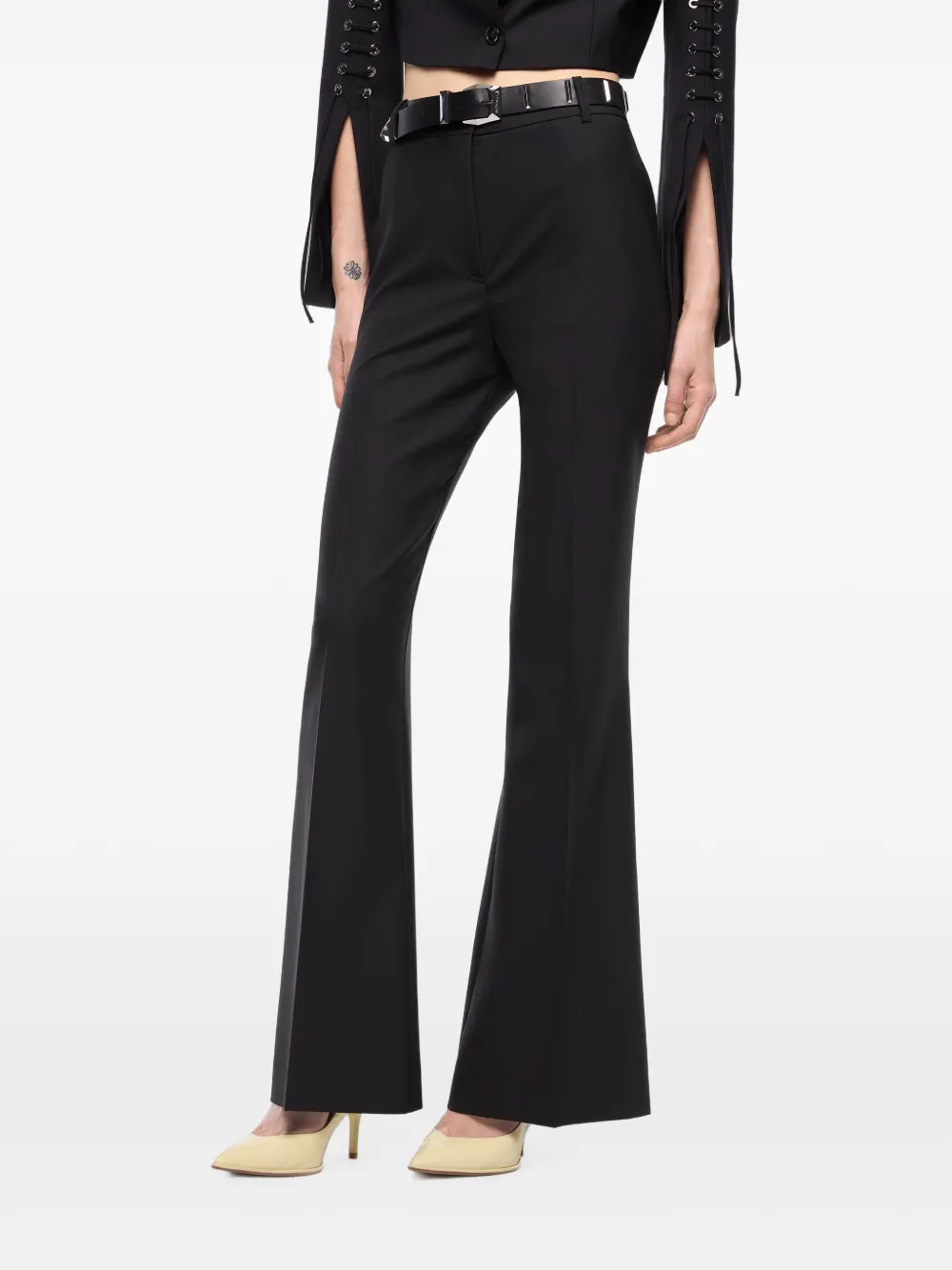 PINKO Wollen pantalon Zwart