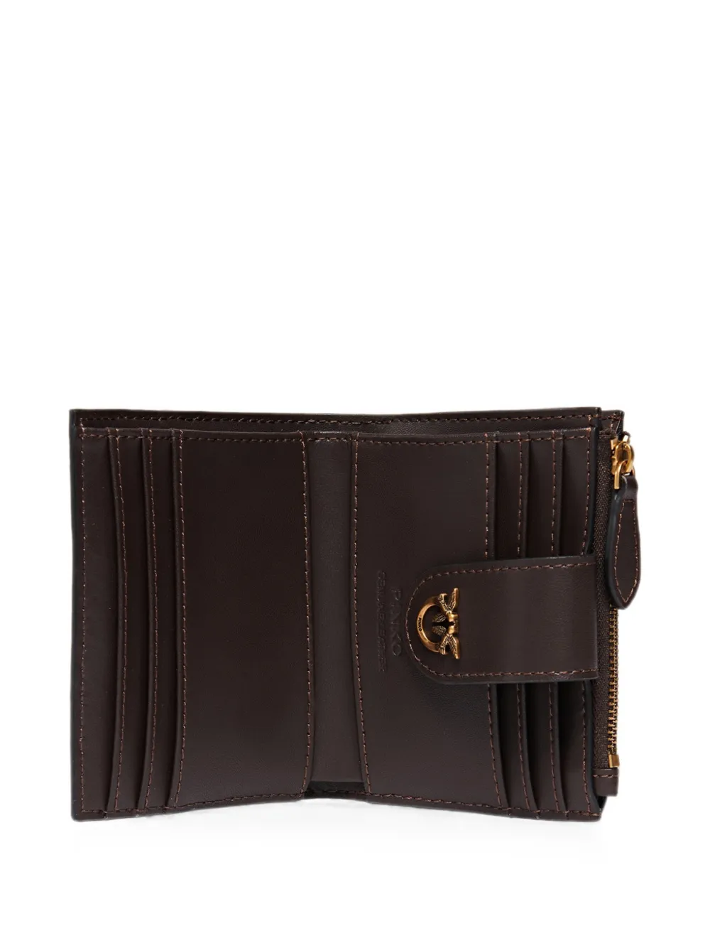 PINKO Leren portemonnee Bruin