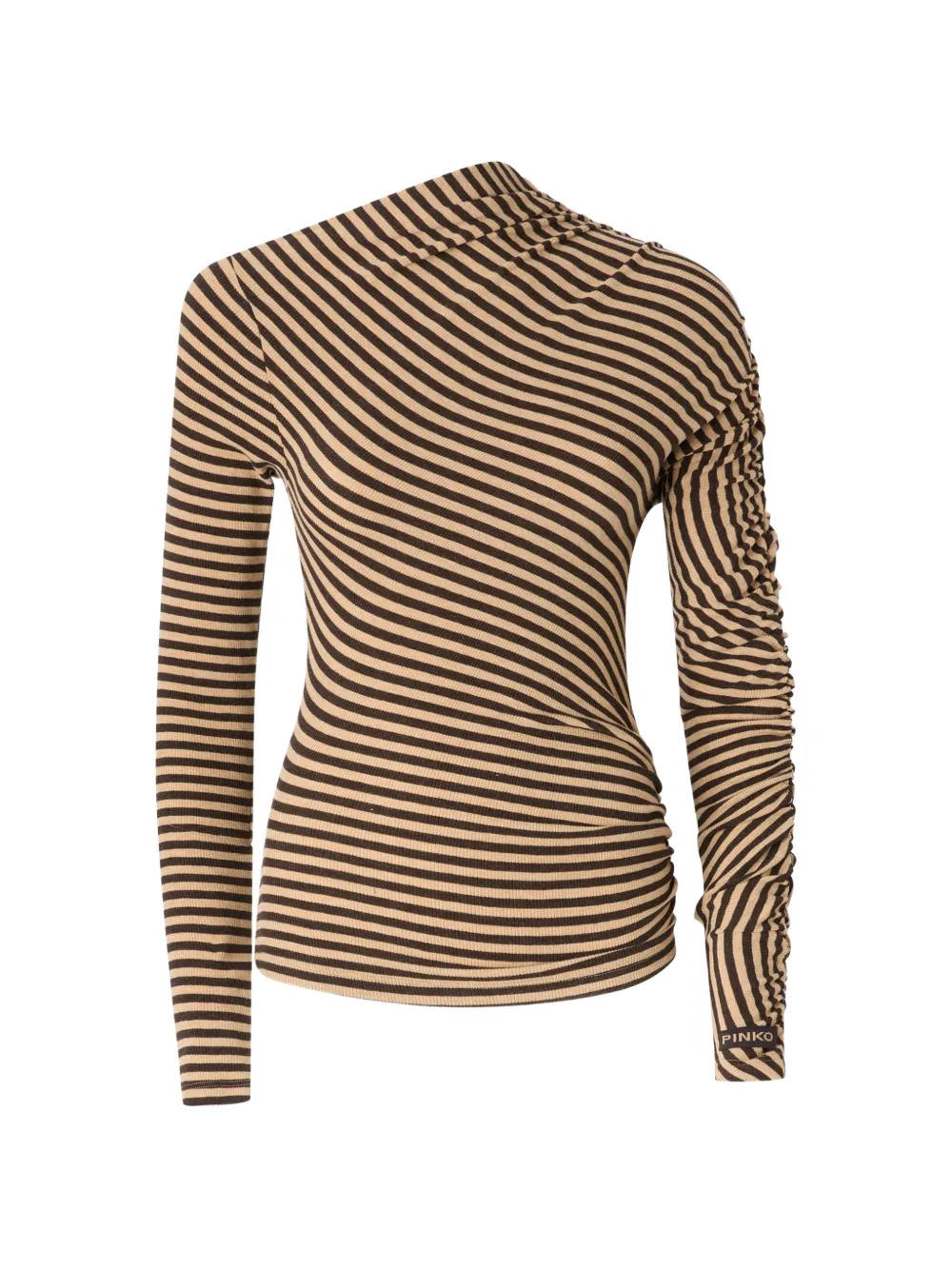 PINKO Top a righe - Toni neutri
