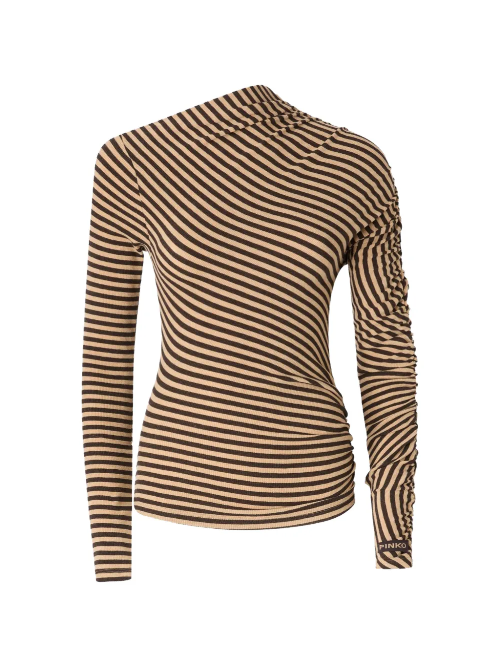 PINKO Top a righe - Toni neutri