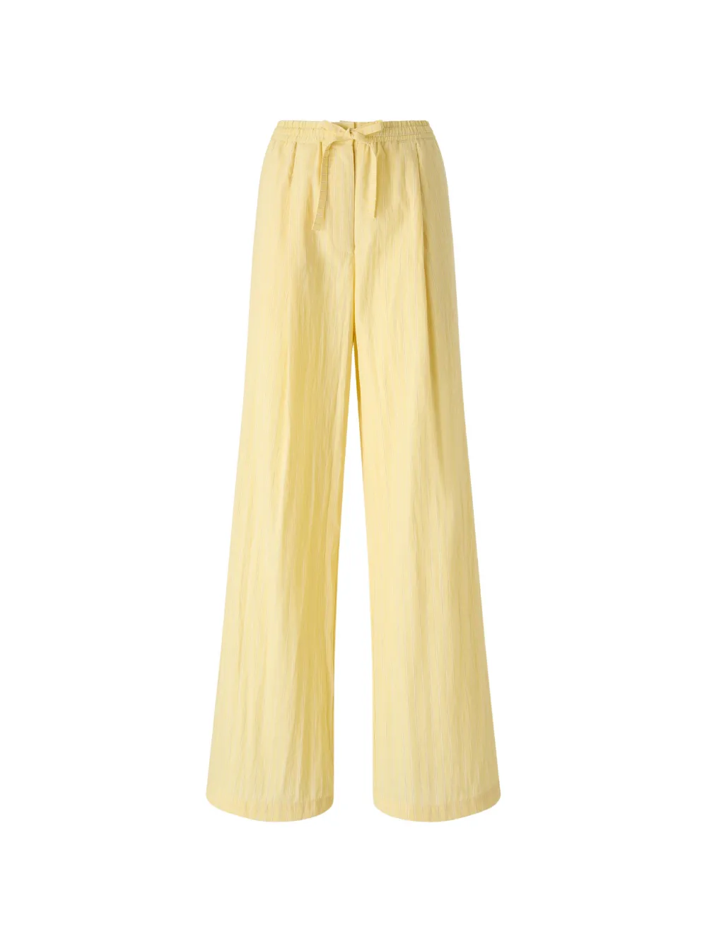 PINKO striped trousers with drawstring waist - Giallo