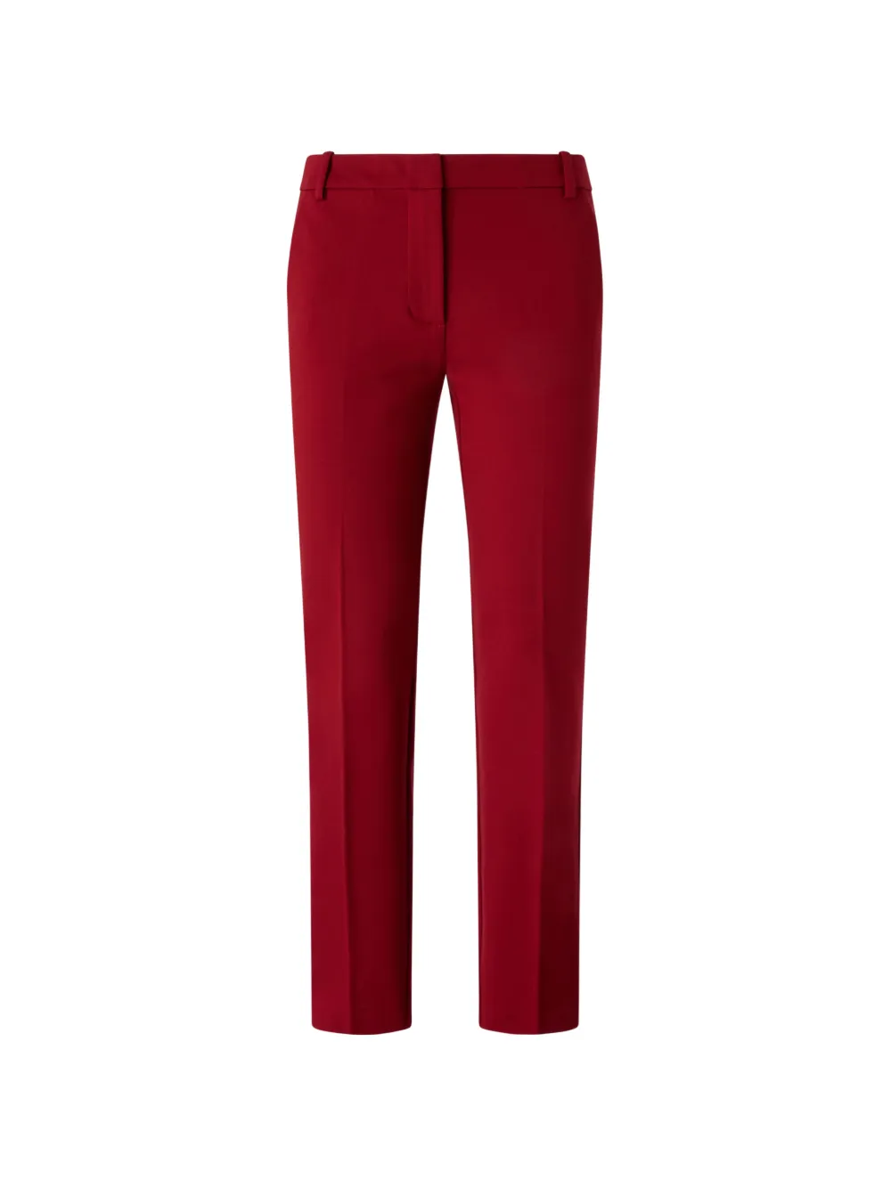 PINKO pressed-crease tailored trousers Rood