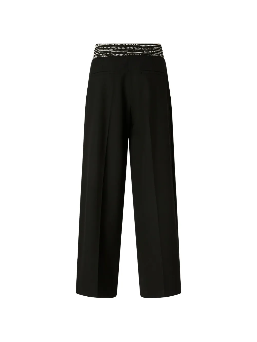 PINKO Broek met wijde pijpen Zwart