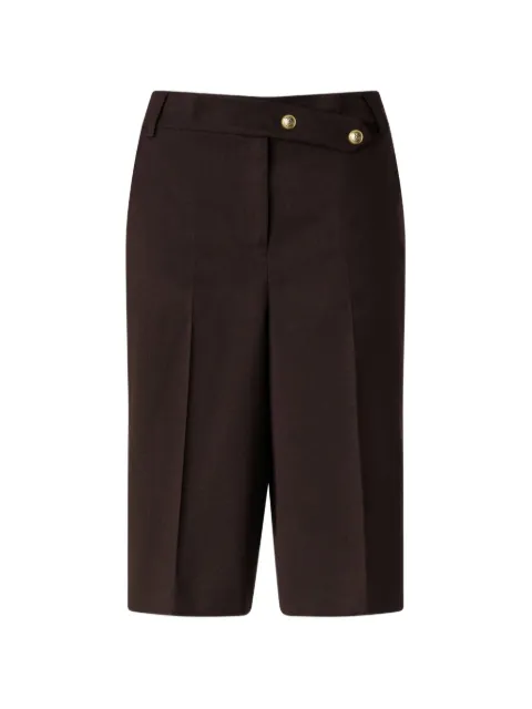 PINKO logo-patch pleated trousers