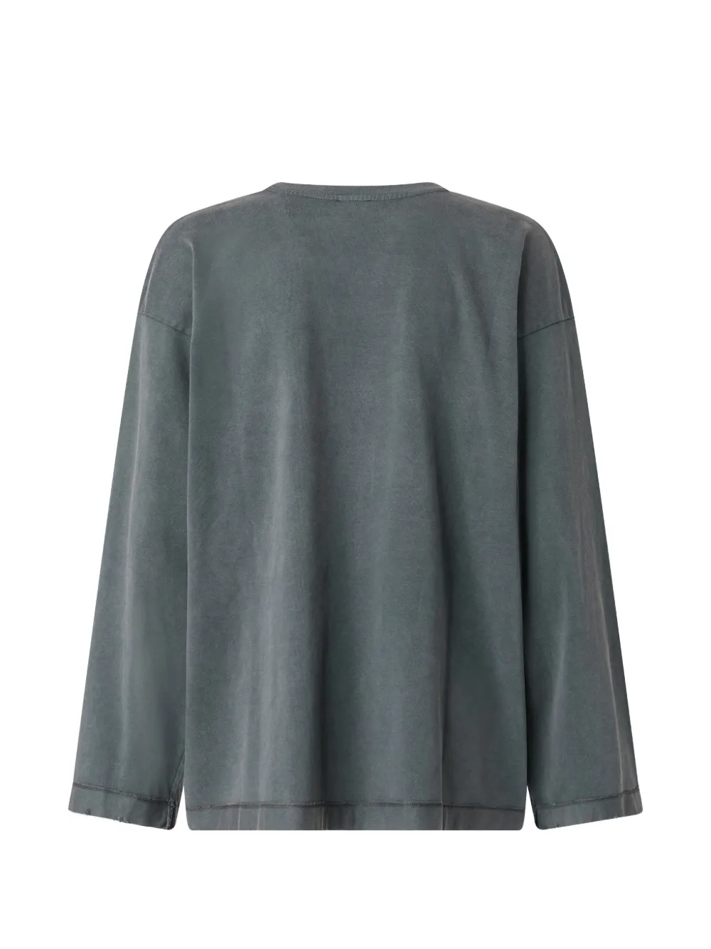 PINKO T-shirt met logo-reliëf Grijs