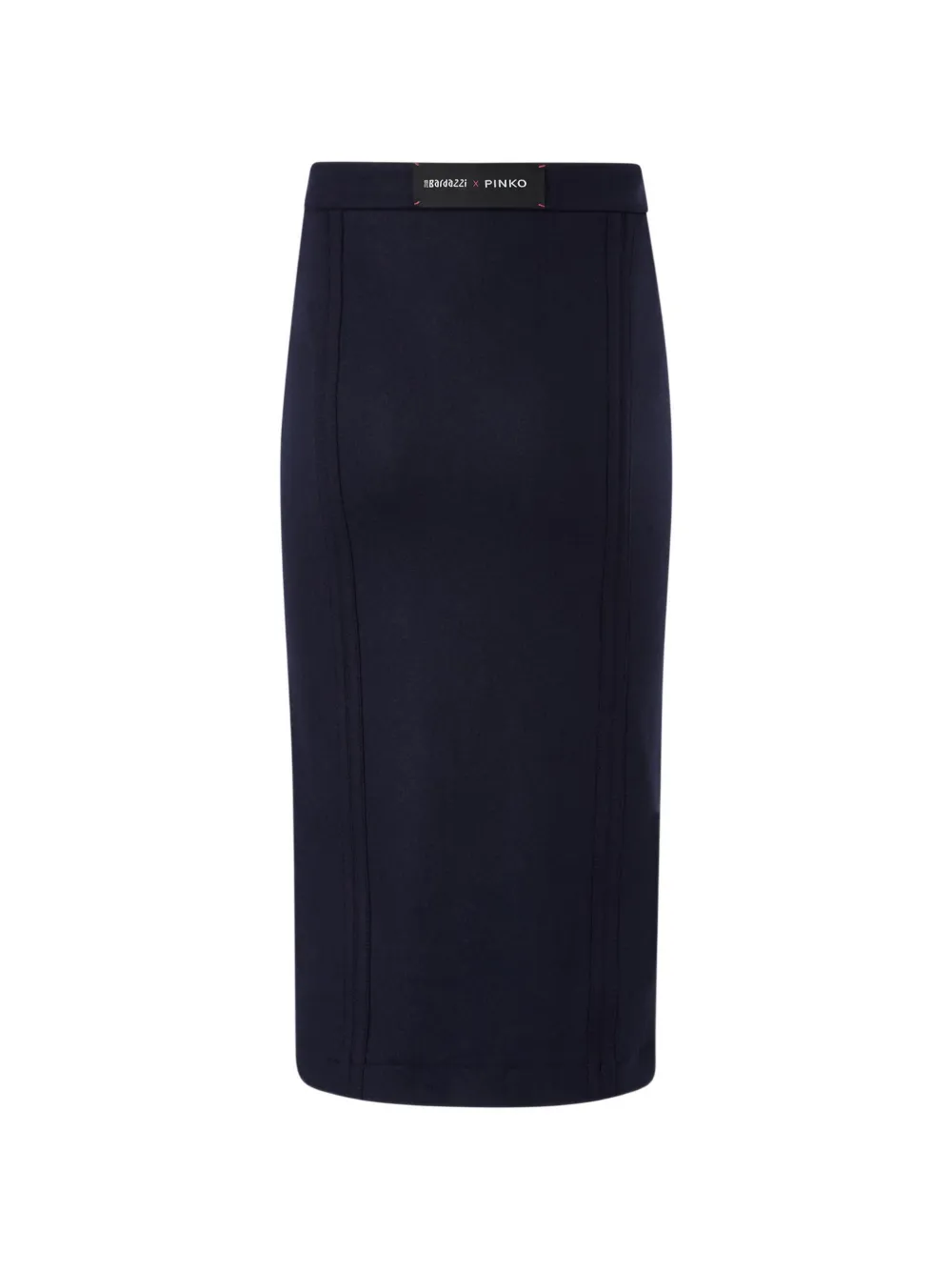PINKO Rok met ritssluiting en vlakken Blauw