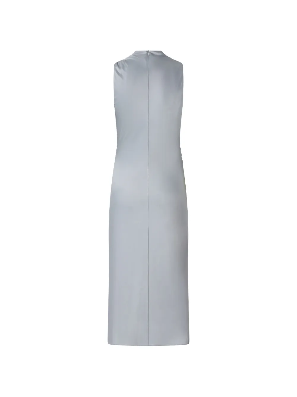 PINKO Midi-jurk met gedrapeerde hals Blauw