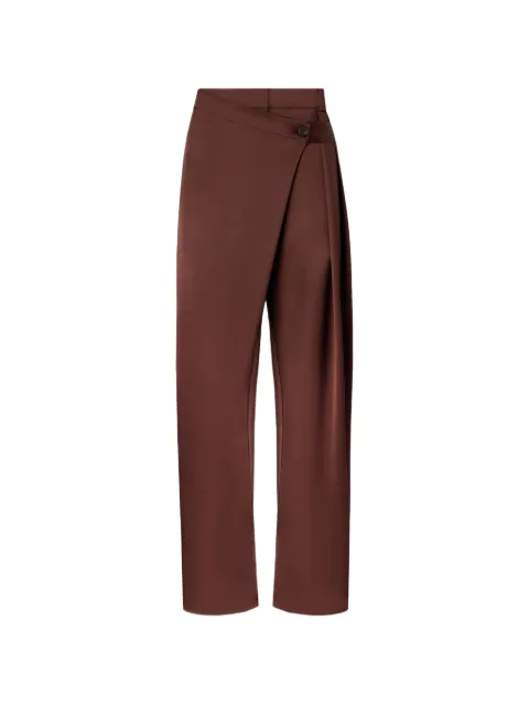 PINKO satin wrap trousers