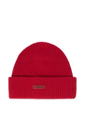 Vivienne Westwood Orb-embroidered Beanie | Red | FARFETCH