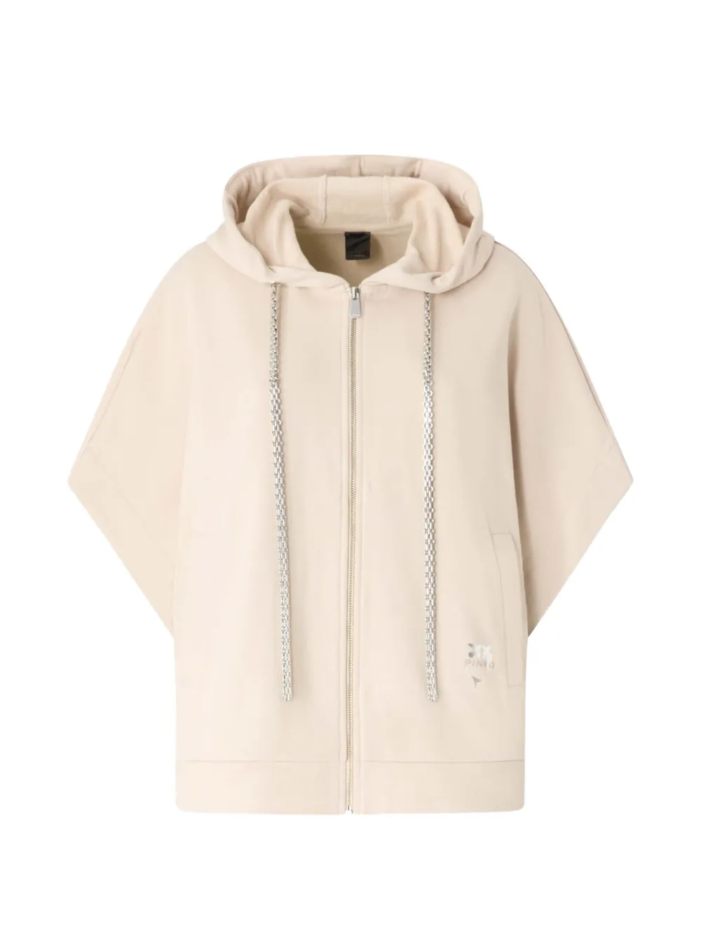 PINKO Hoodie met korte mouwen Beige