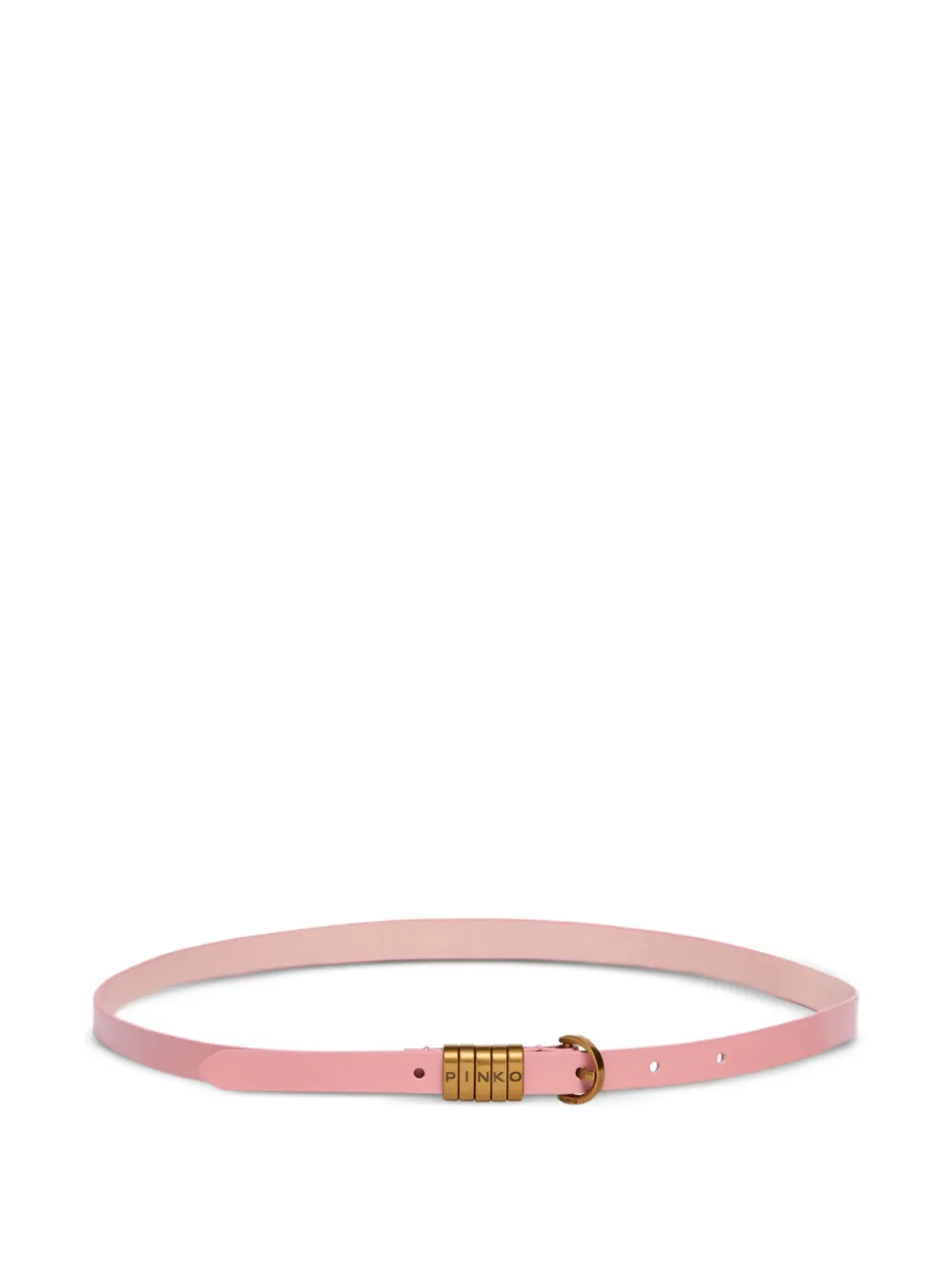 PINKO Cintura da 1,2 cm con logo Pinko - Rosa