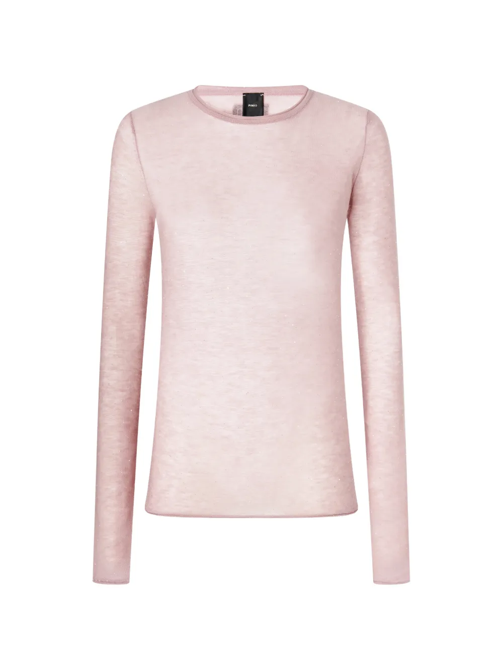 PINKO sequin-embellished long-sleeve top - Rosa