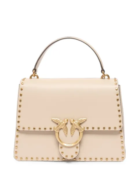 PINKO Love Birds stud-embellished tote bag