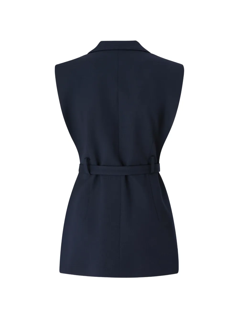 PINKO Top met open zijkanten en riem Blauw