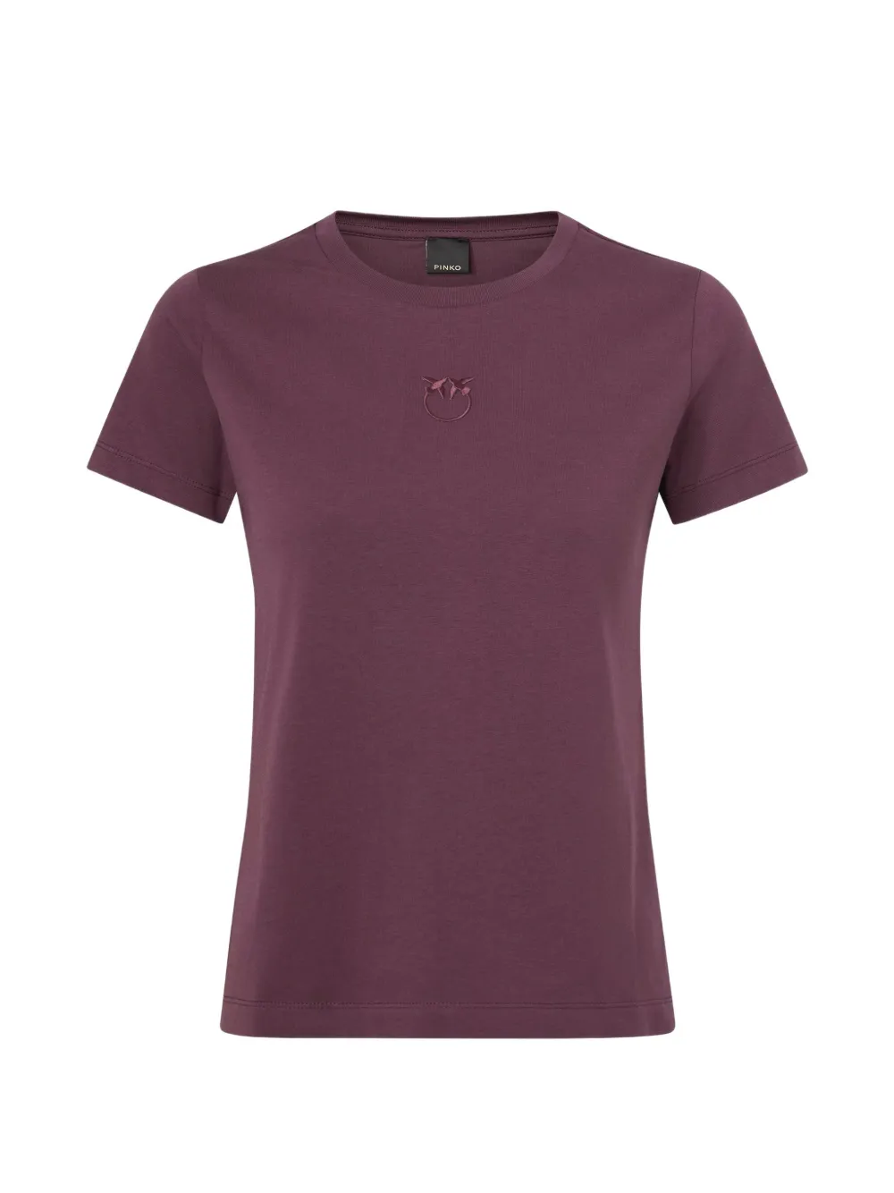 PINKO T-shirt con ricamo Love Birds - Rosso