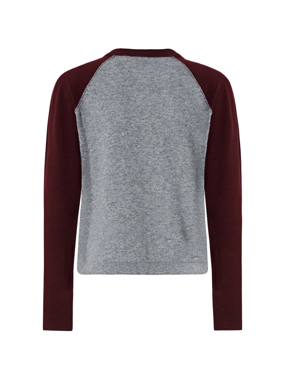 PINKO Top met raglan mouwen en logo-intarsia Grijs