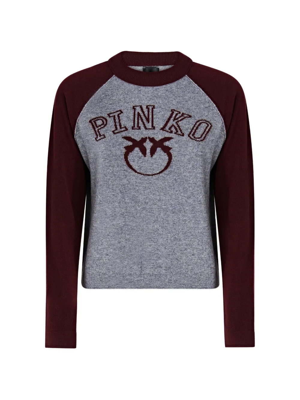 PINKO Top con maniche raglan - Grigio