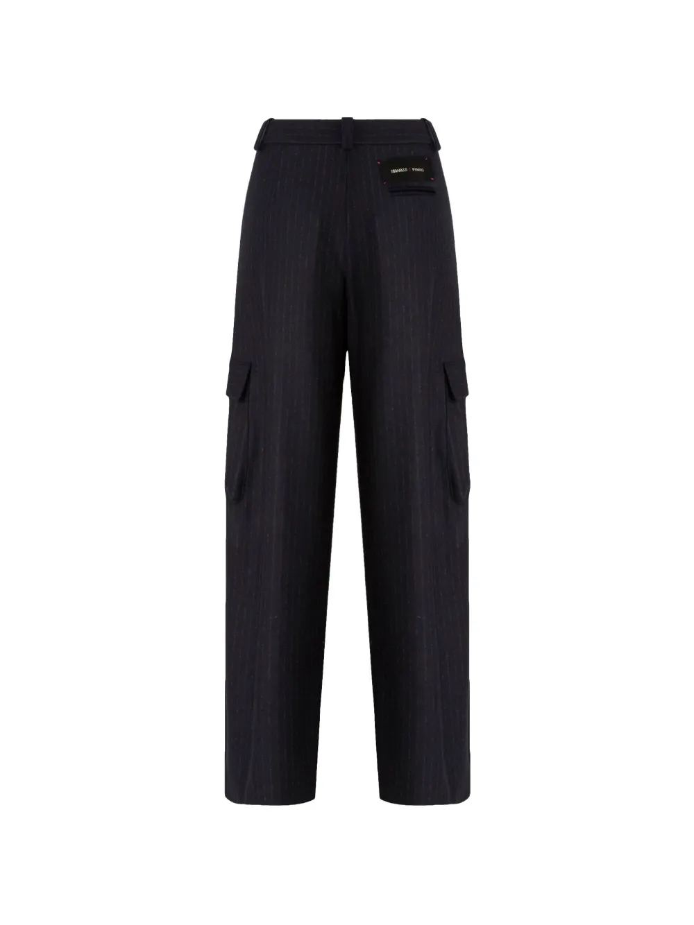 PINKO Cargo broek met krijtstreep Blauw