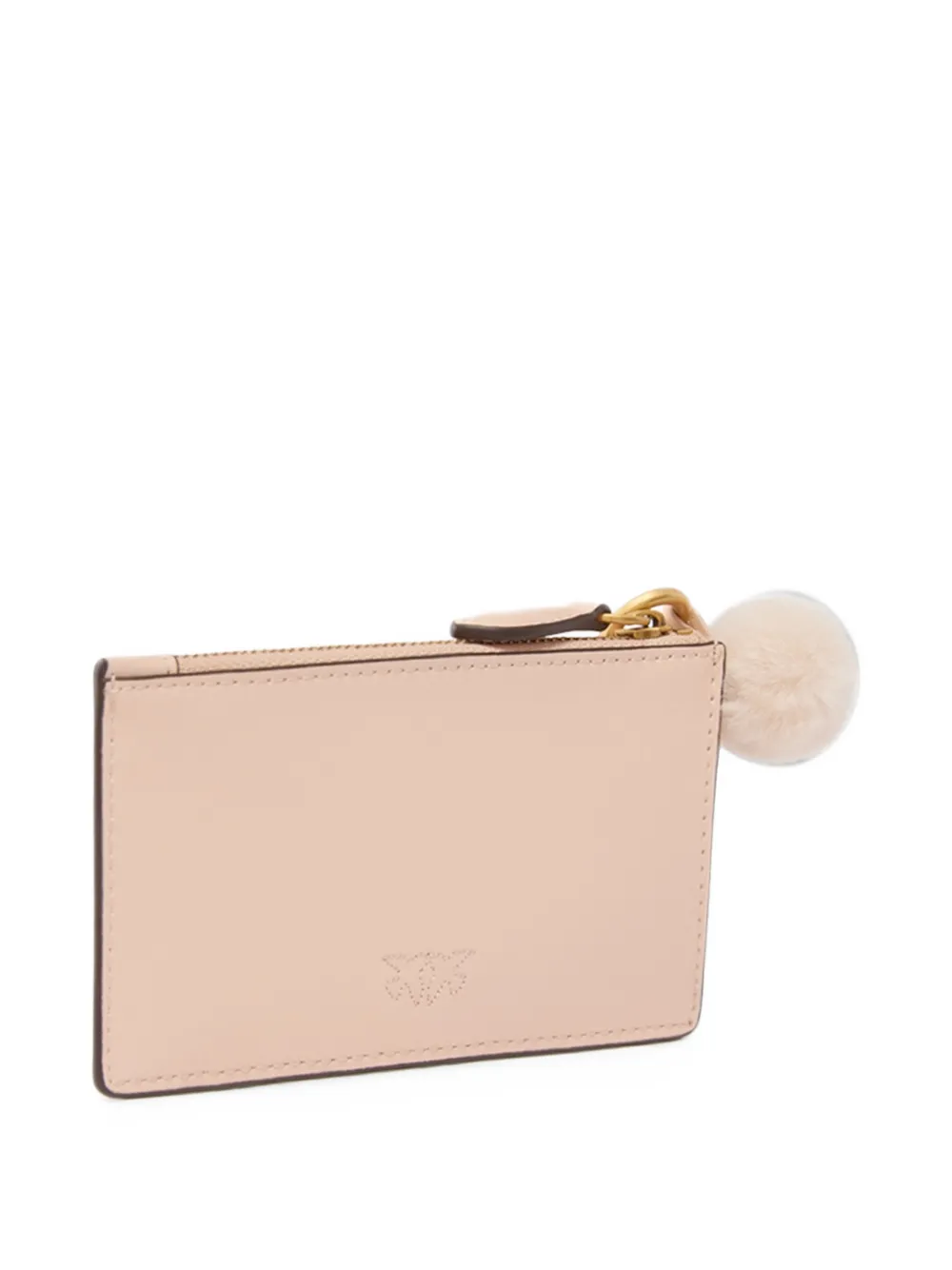 PINKO Love Birds cardholder Beige