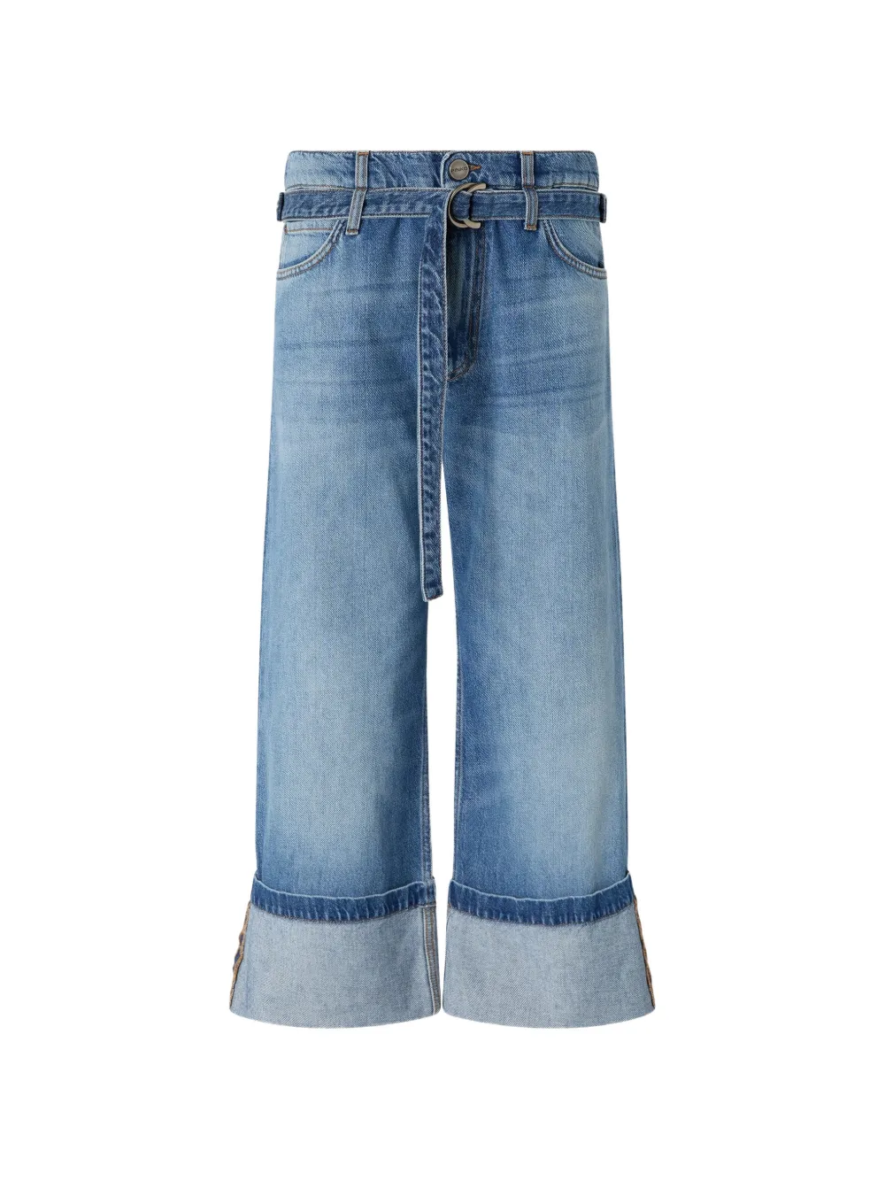 PINKO Jeans con risvolto - Blu