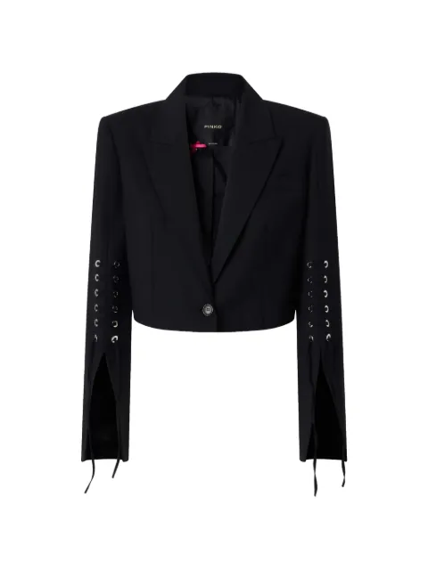 PINKO Spencer jacket with slits and laces
