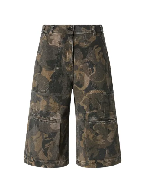PINKO floral-print cargo pants