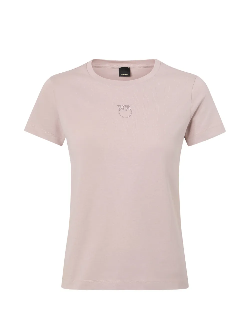 PINKO T-shirt with Love Birds logo - Rosa