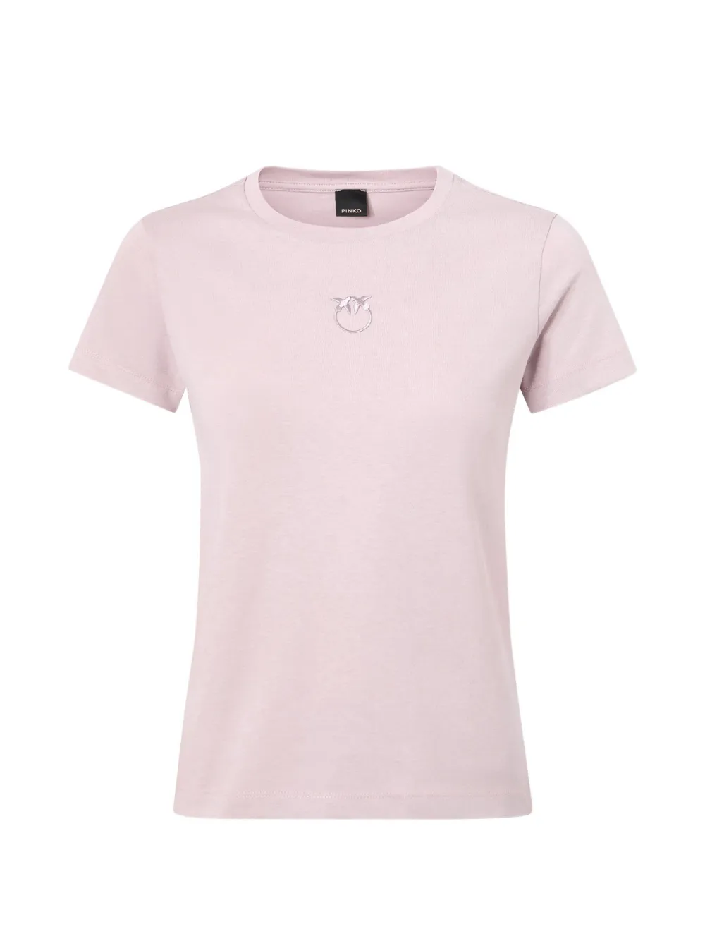 PINKO T-shirt with Love Birds logo - Rosa