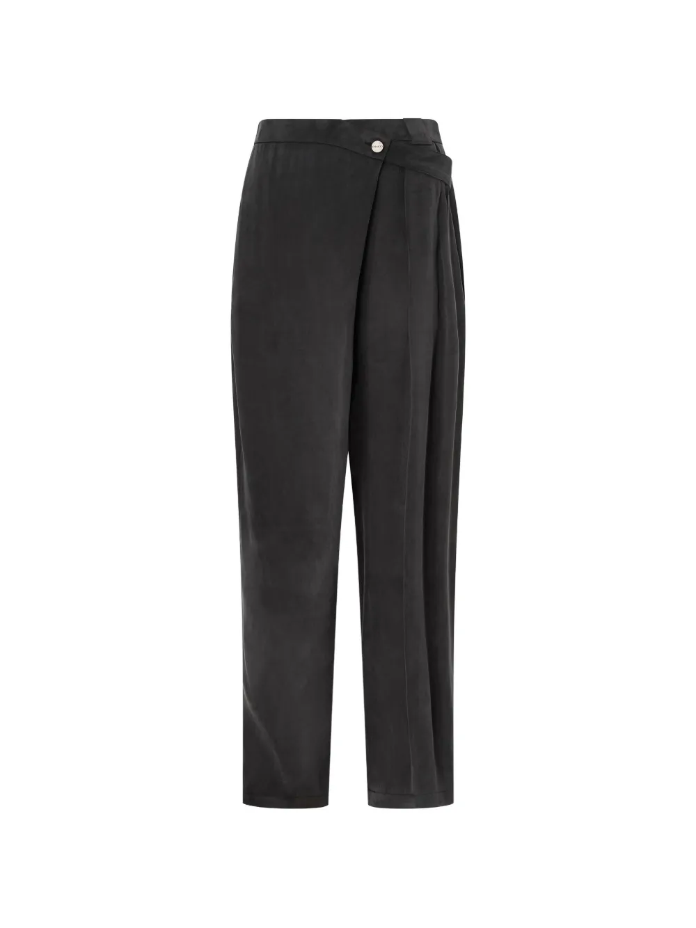 PINKO wrap-style pleated trousers - Nero