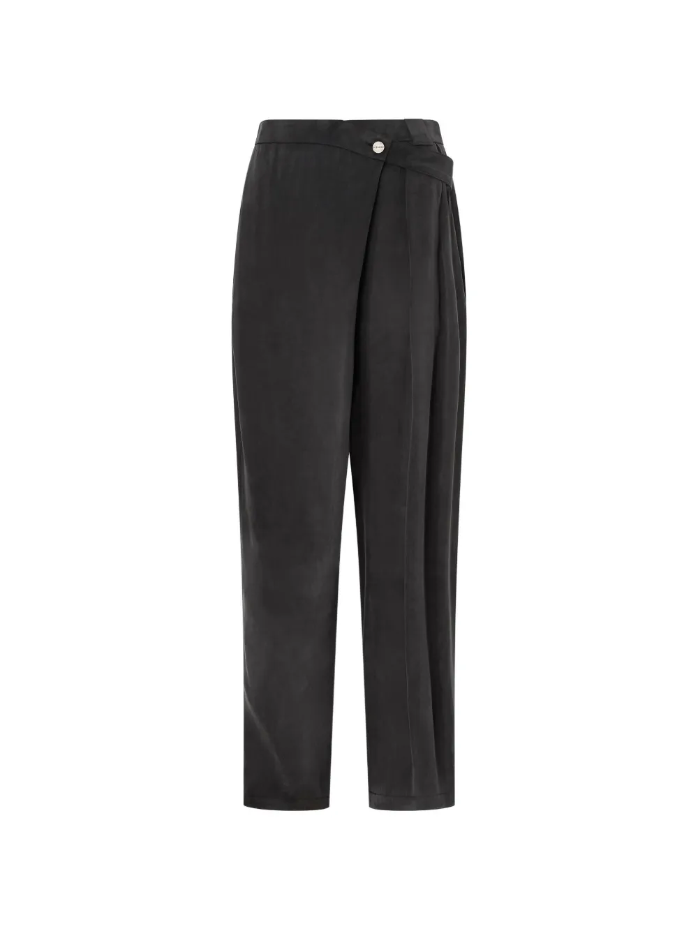PINKO Plooibroek met wikkel-stijl Zwart