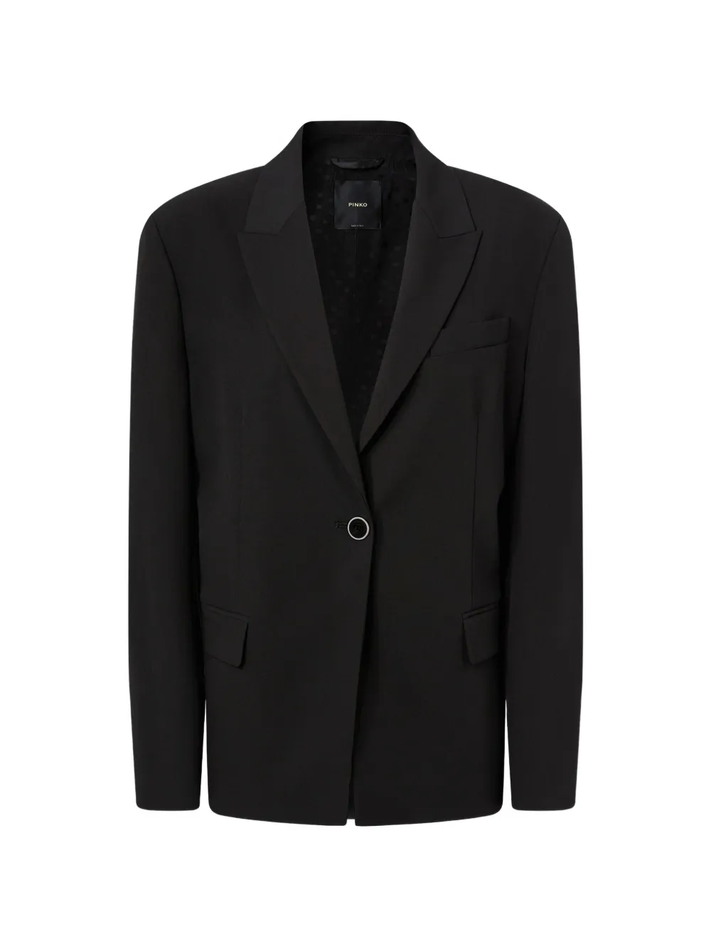 PINKO jacket with polka-dot insert - Schwarz